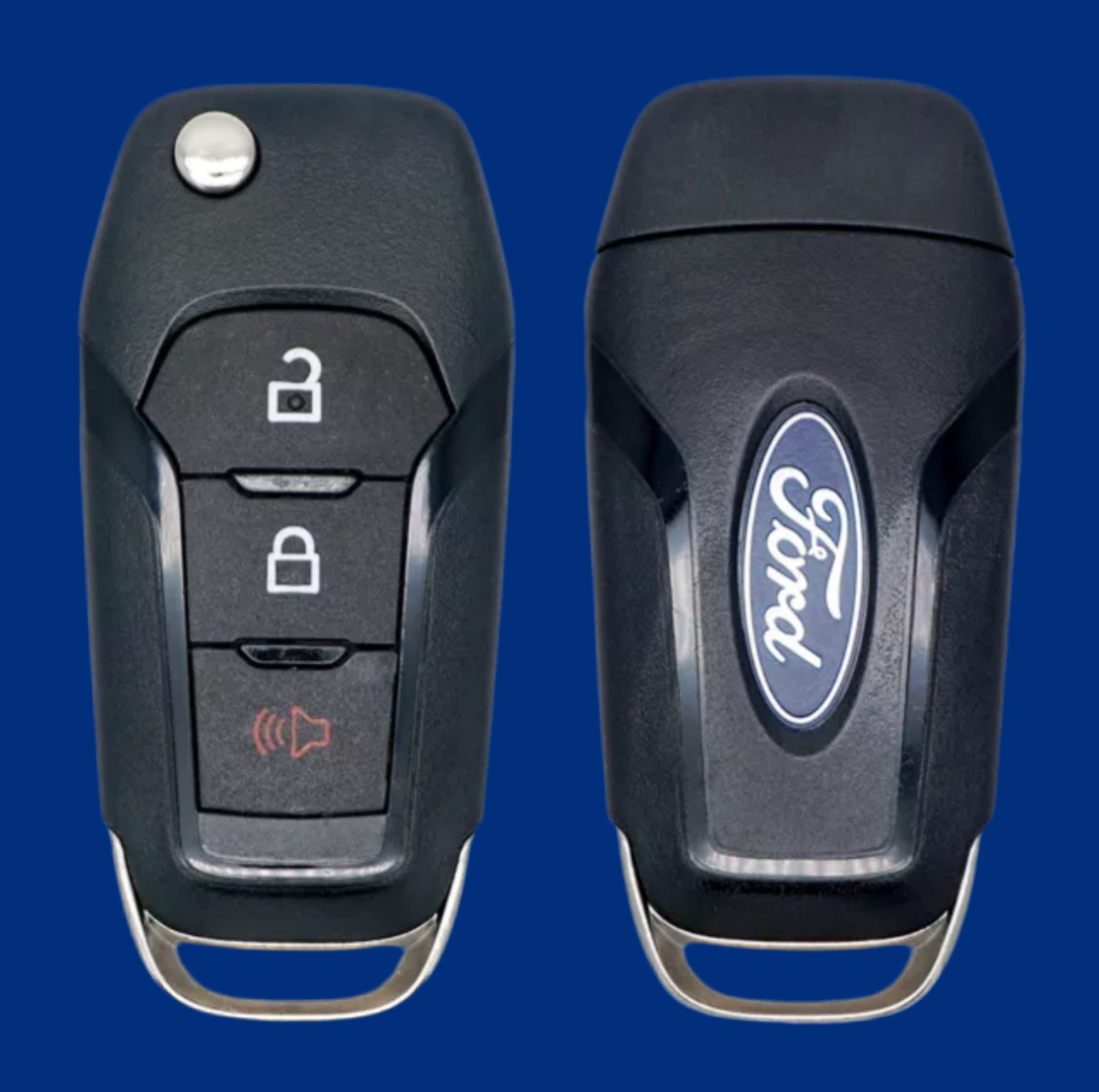 OEM FORD 2015-2024 FLIP 3BTN KEYLESS REMOTE FOB TRANSMITTER N5F-A08TAA 164-R8130